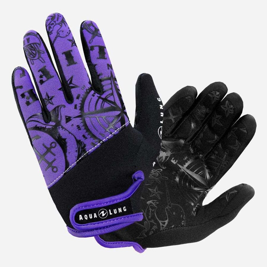 Aqualung Admiral III Gloves Gloves Aqualung XS Womens Purple