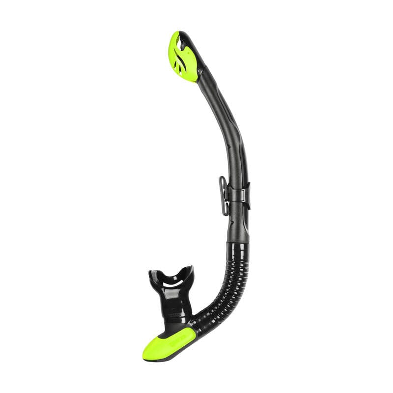 ERGO DRY Snorkel Mares Black and Lime