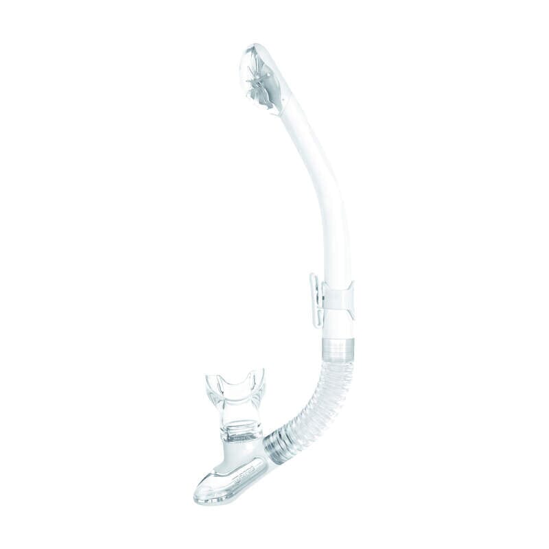 ERGO DRY Snorkel Mares Clear White