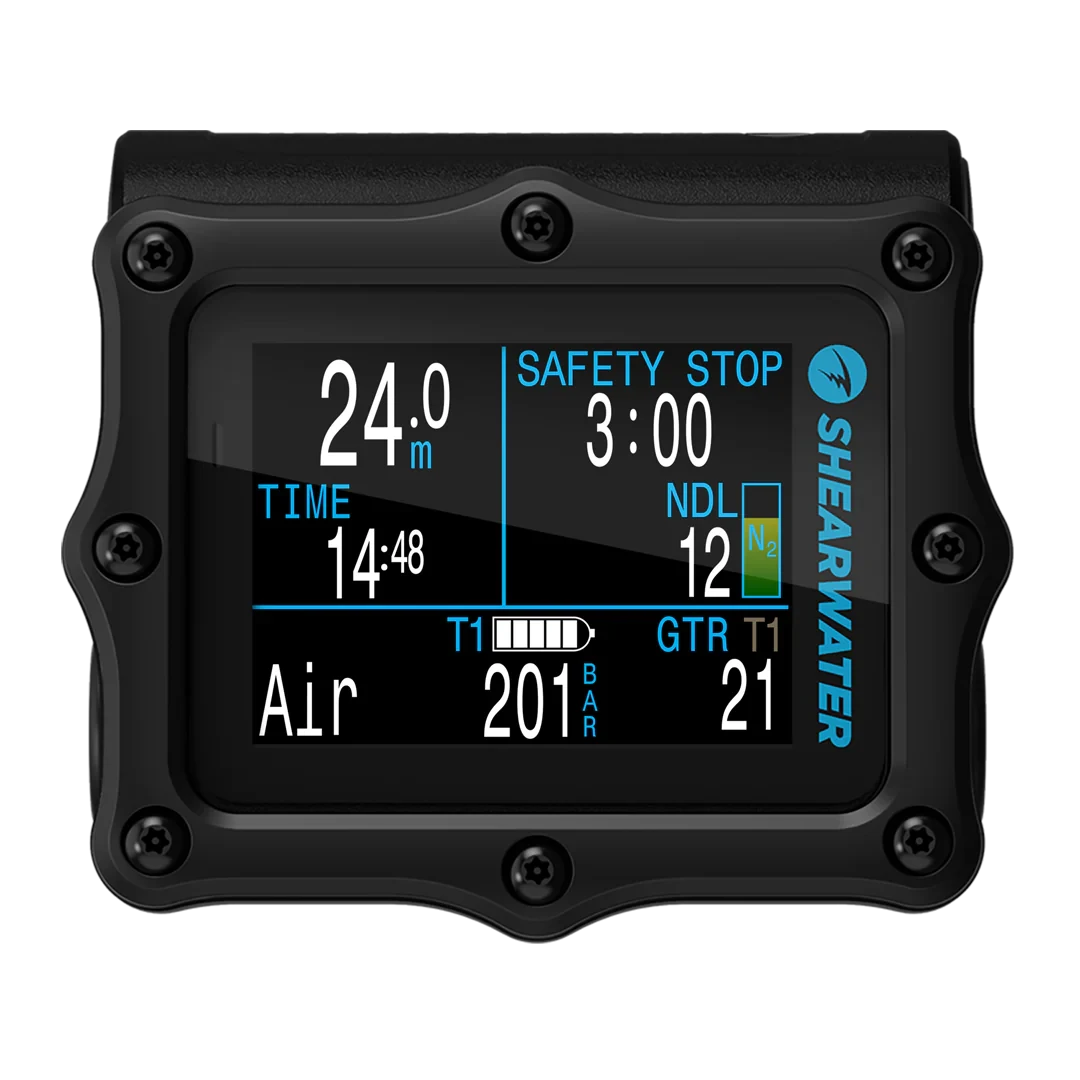 Perdix 2 Ti Dive Computer Shearwater Perdix 2 Ti Black