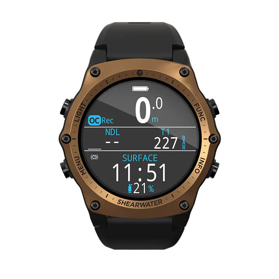 Teric Dive Computer Shearwater Teric Bronze Journeys Edition