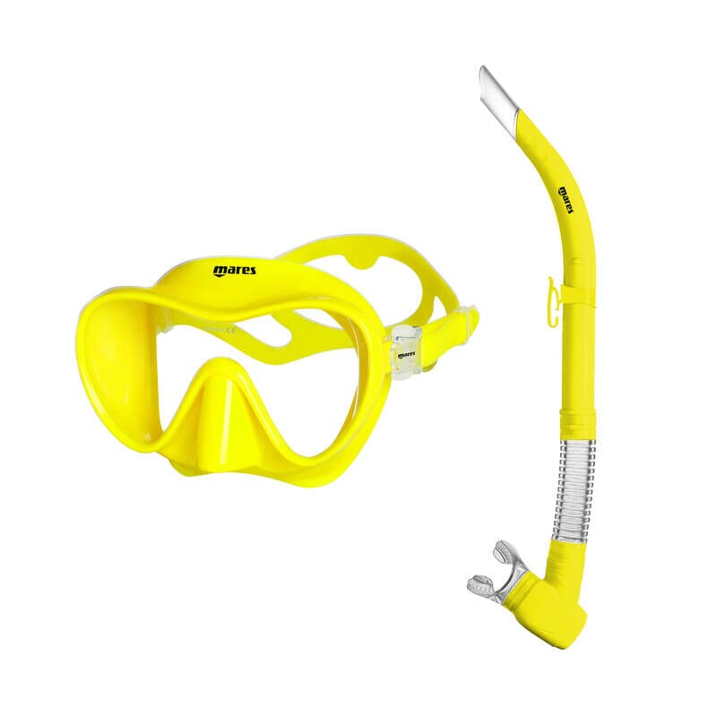 Tropical Combo Mask Mares Yellow