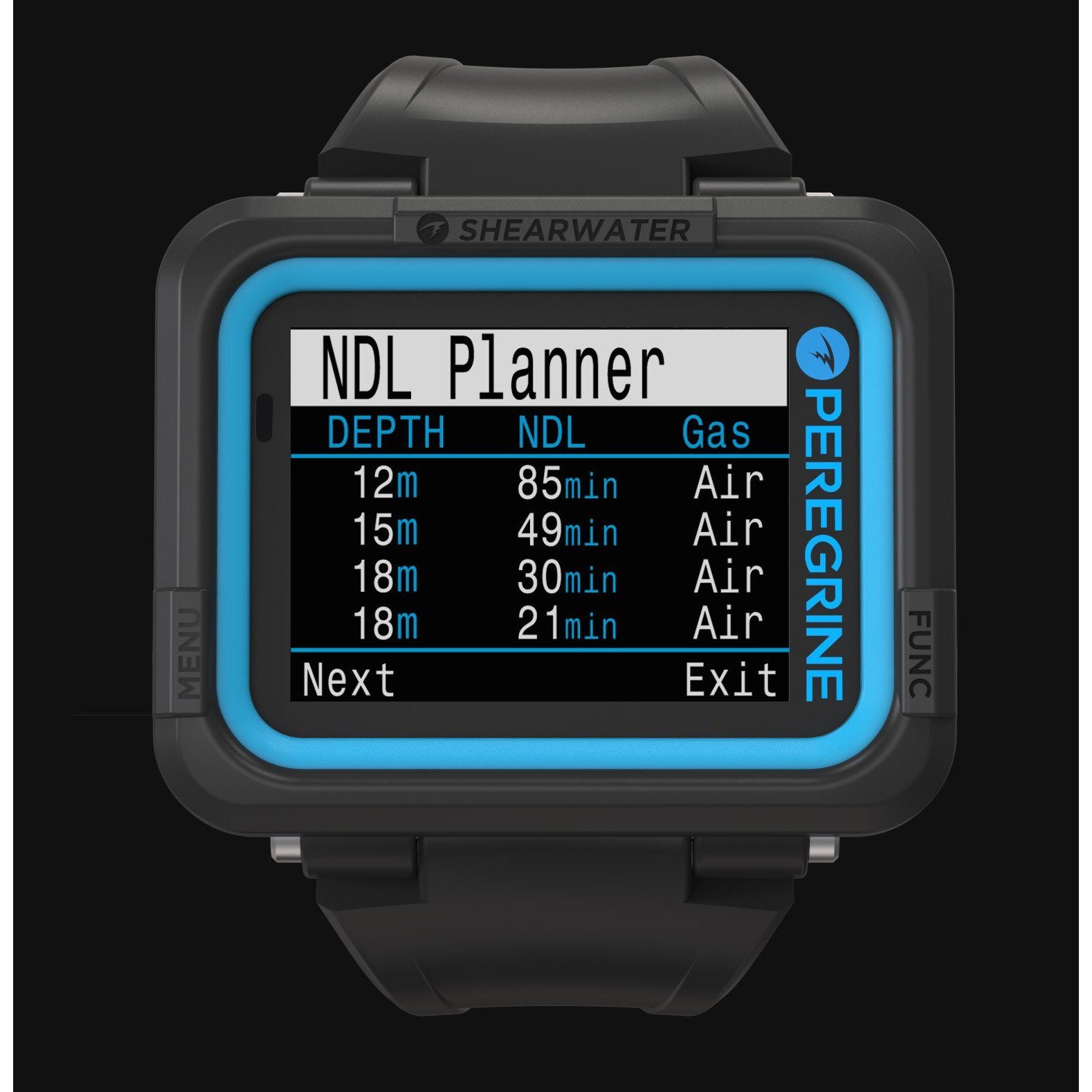 Peregrine Dive Computer Shearwater