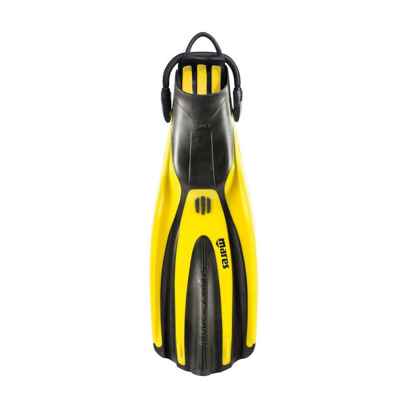 AVANTI SUPERCHANNEL Fins Mares Black Yellow Small 