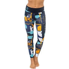 Fourth Element Womens Hydro Leggings Midnight Pattern XS Thermal Layer Fourth Element 