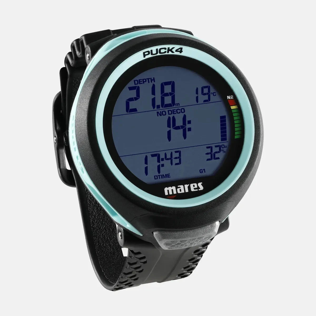 Puck 4 Dive Computer Mares Black Aqua 