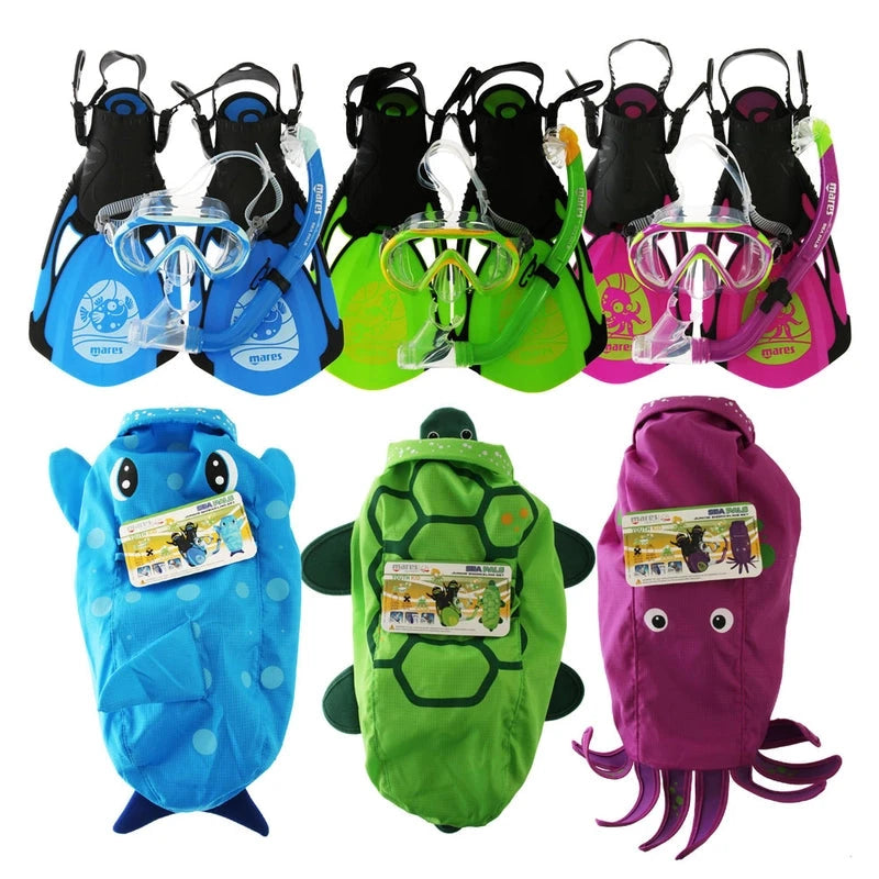 Sea Pals Snorkel Set Packages Mares 