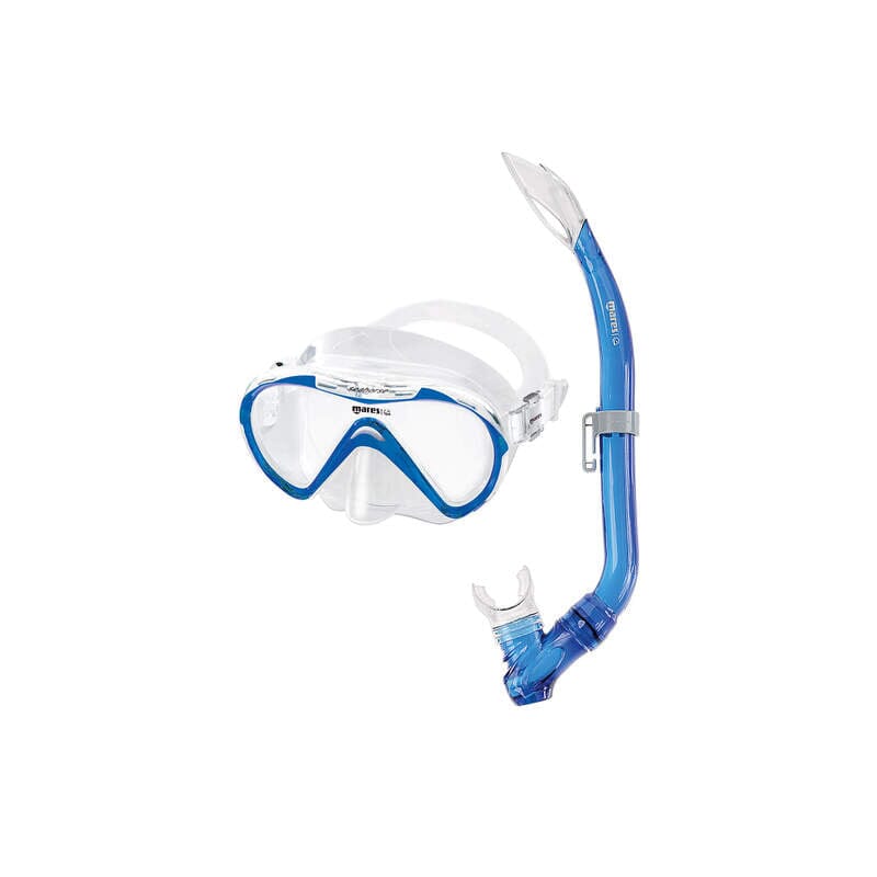 SEAHORSE JR COMBO Mask Mares Blue 