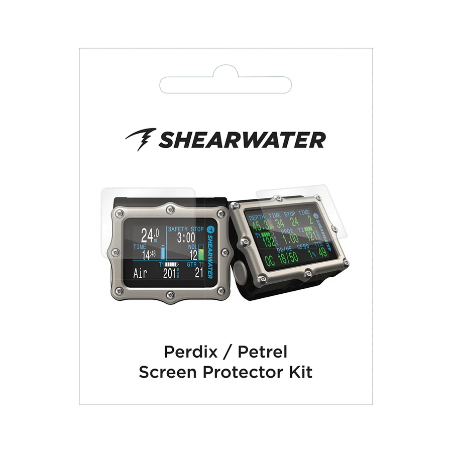 Shearwater Screen Protectors Dive Computer Shearwater Perdix / Petrel Screen Protector Kit 