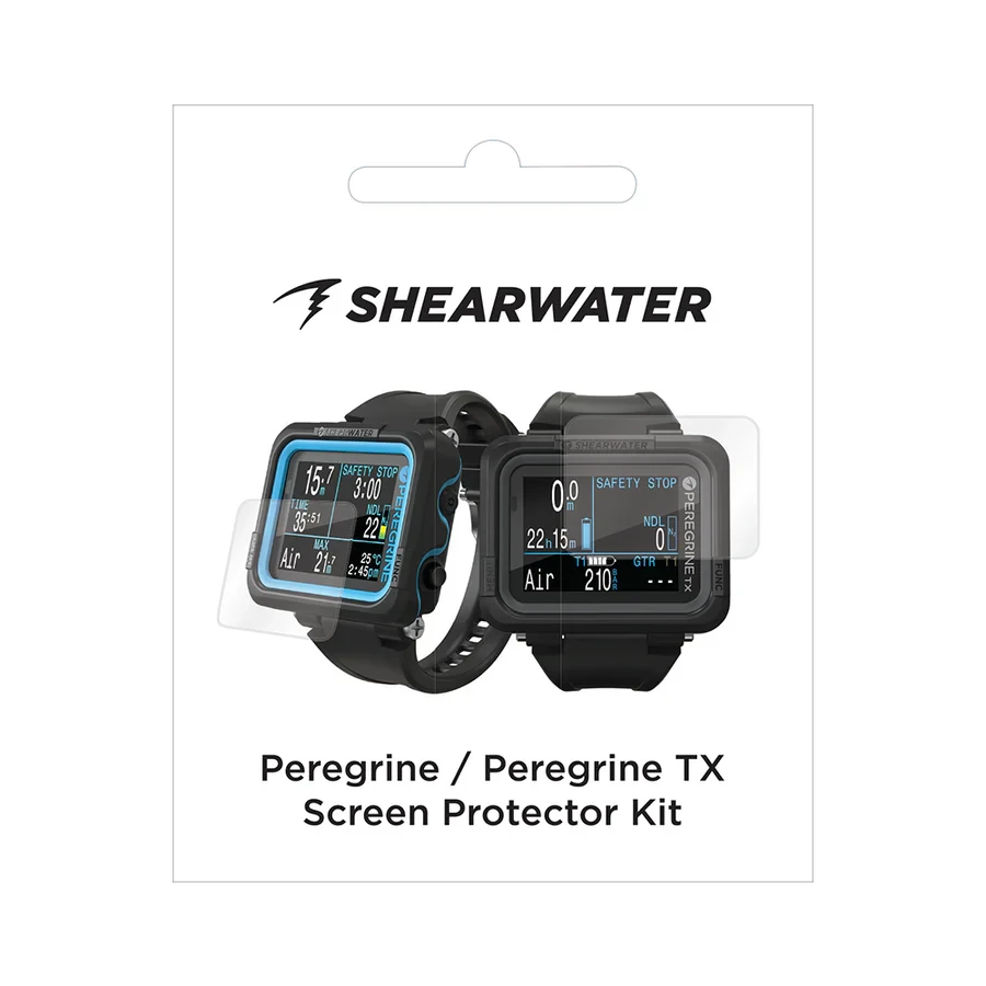 Shearwater Screen Protectors Dive Computer Shearwater Peregrine Screen Protector Kit 
