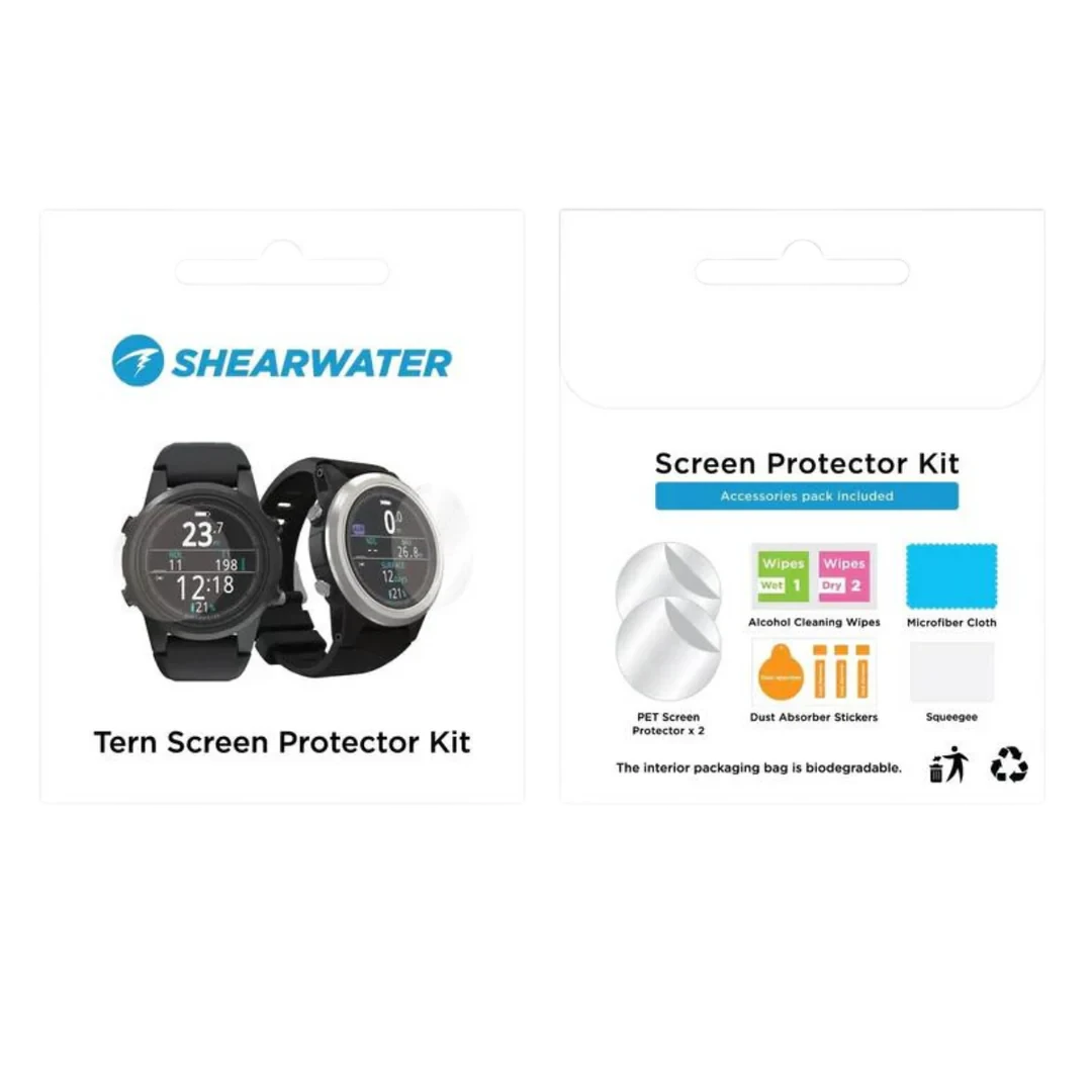 Shearwater Screen Protectors Dive Computer Shearwater Tern Screen Protector Kit 