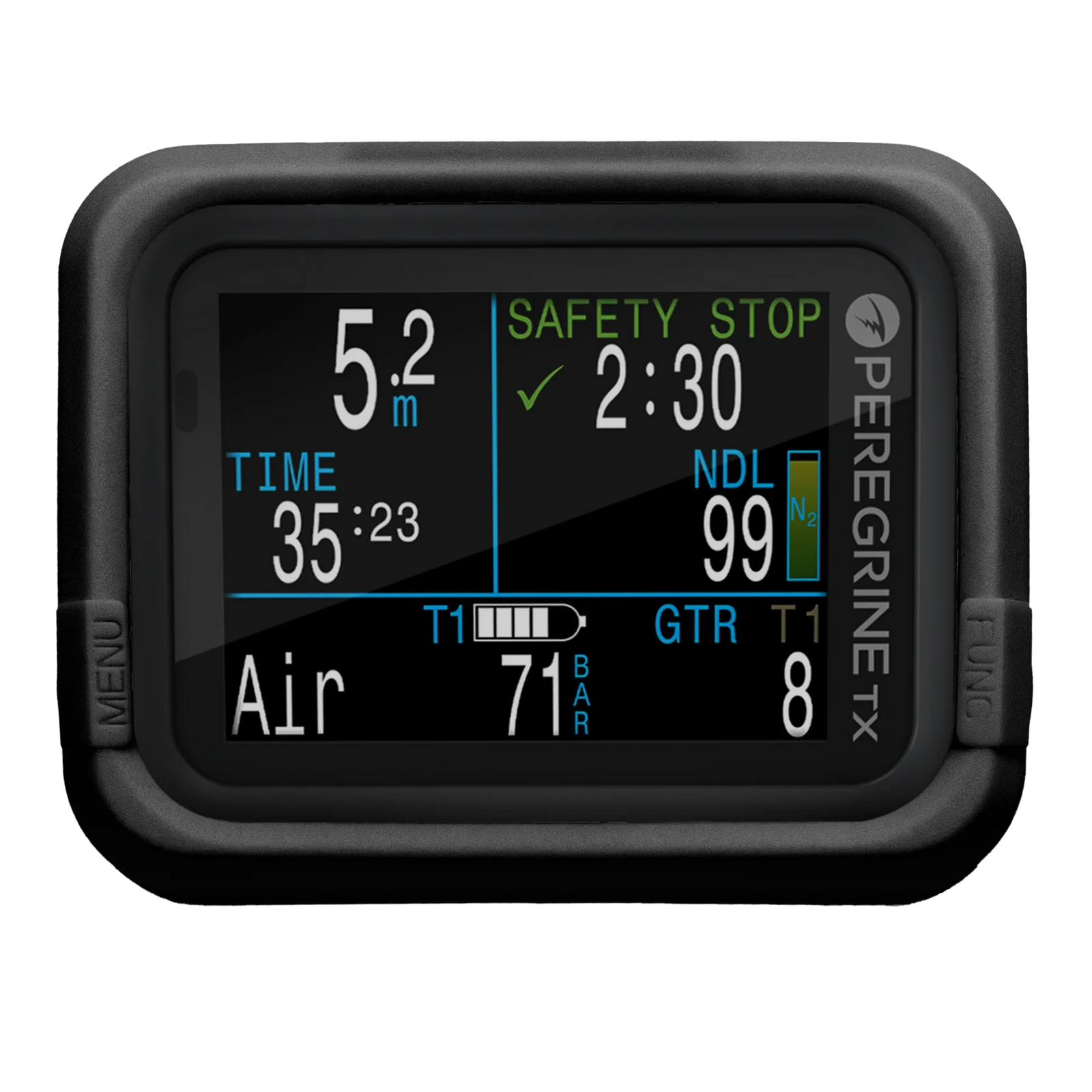 Silicone Cases (Perigrine & Perdix) Dive Computer Shearwater Black - Peregrine 