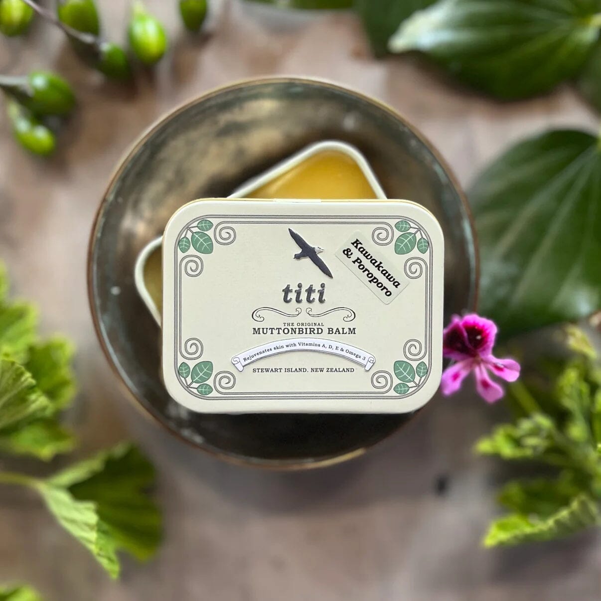 Titi Balm - with Kawakawa and Poroporo Lifestyle Titi 