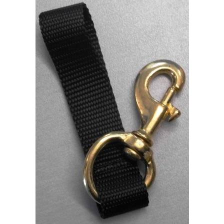 Brass Clip with Strap