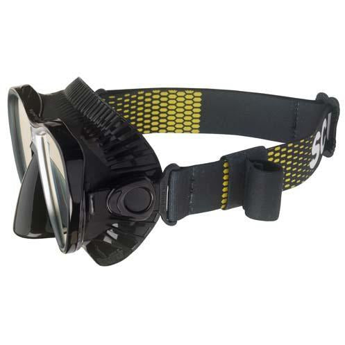 Comfort Strap Mask Scubapro Black/Yellow 