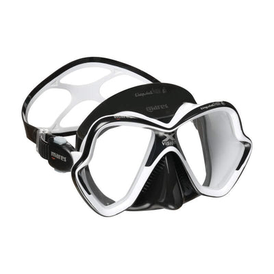 Mask X-Vision Ultra LS Mask Mares Black and White