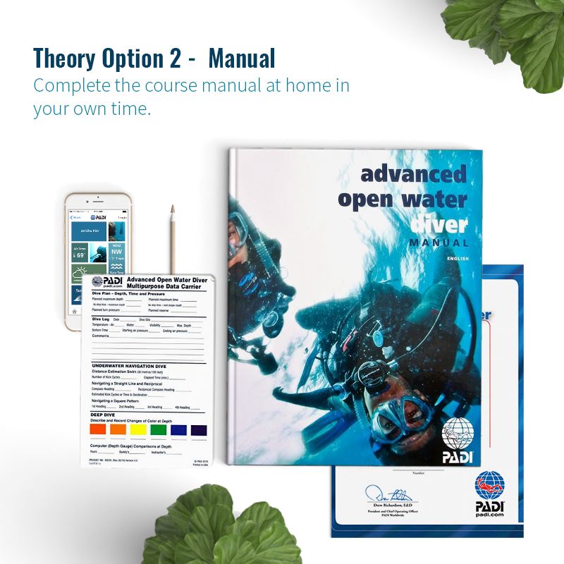 PADI Advanced Open Water Diver Course Course PADI 