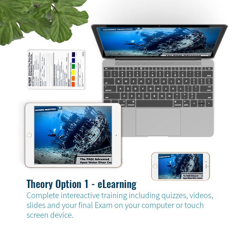 PADI Advanced Open Water Diver Course Course PADI 