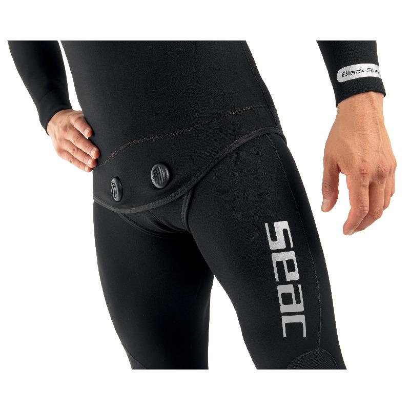 Seac Black Shark - Jacket & Pants combo Wetsuit SEAC 