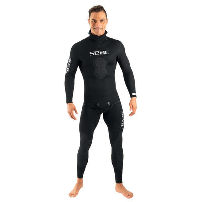 Seac Black Shark - Jacket & Pants combo Wetsuit SEAC