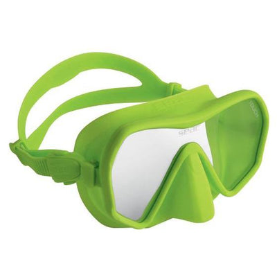 SEAC FRAMELESS TOUCH Mask SEAC FLURO GREEN SILICONE