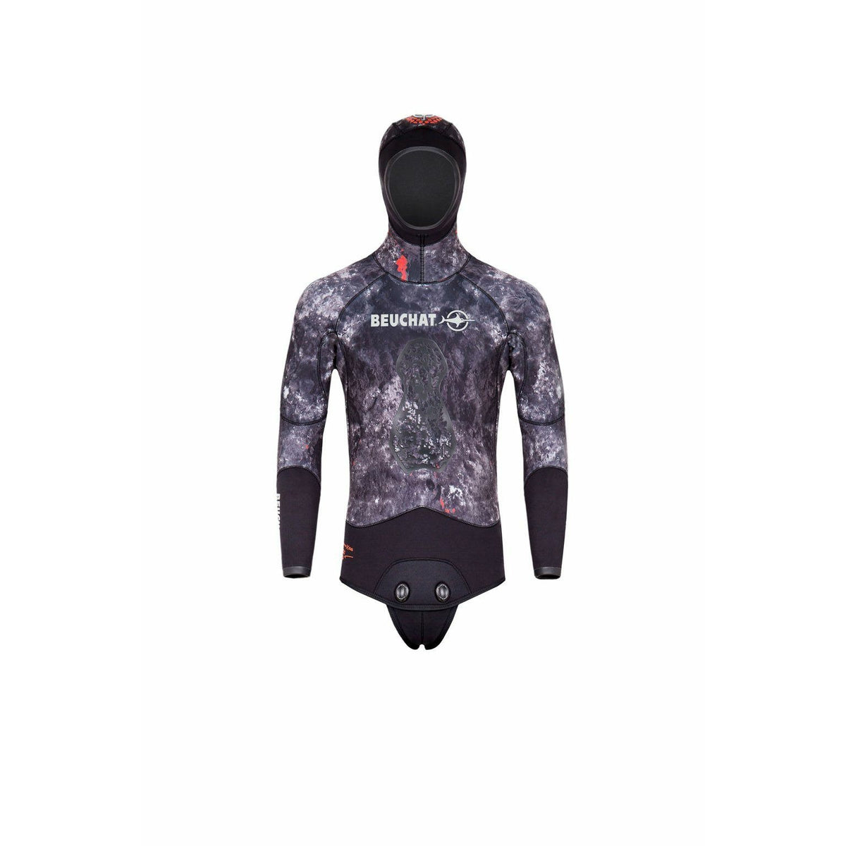Trigoblack Camo 5mm Jacket Wetsuit Beuchat 