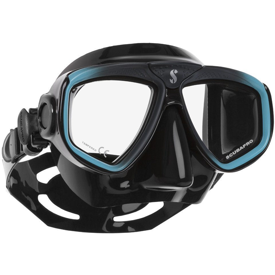Zoom Evo Mask Scubapro Black/Turquoise 